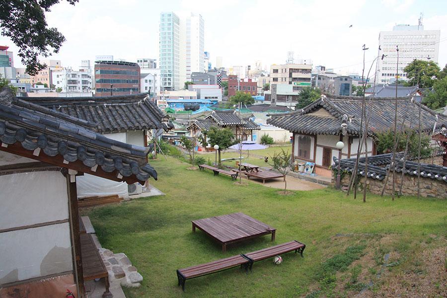 Former Guamseowon Hanok Guesthouse Tegu Exteriér fotografie