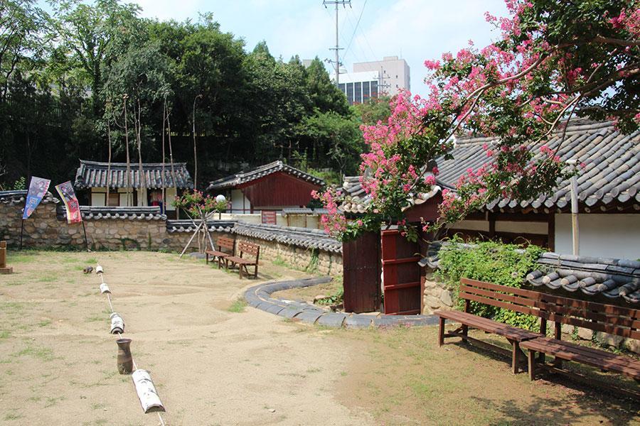 Former Guamseowon Hanok Guesthouse Tegu Exteriér fotografie