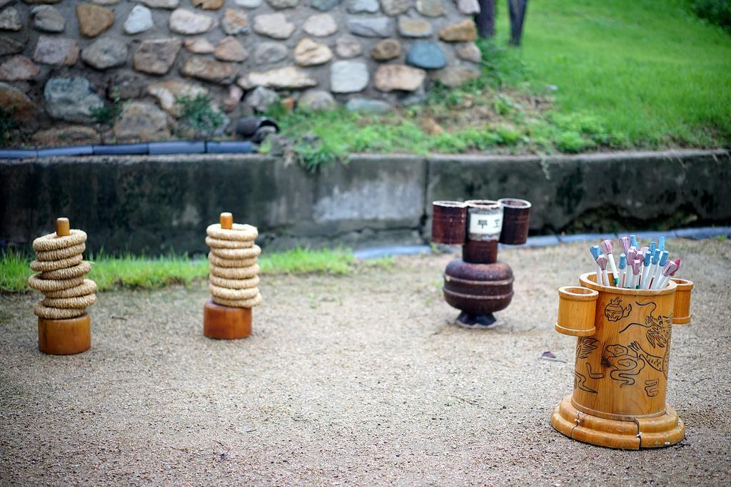 Former Guamseowon Hanok Guesthouse Tegu Exteriér fotografie